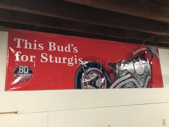 This Bud's For Sturgis Banner