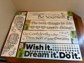 Set Of 5 Wall Decals