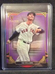 2022 Topps Triple Threads Ted Williams Purple 250/299 - K