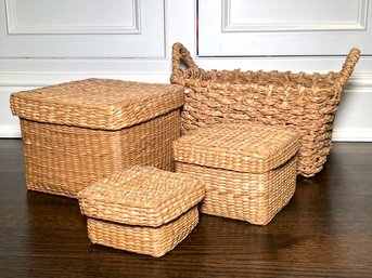 Assorted Storage Baskets