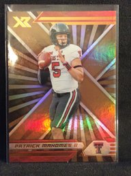 2022 Panini Chronicles Xr Draft Picks Patrick Mahomes - K