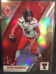 2022 Panini Chronicles Phoenix Draft Picks Patrick Mahomes - K