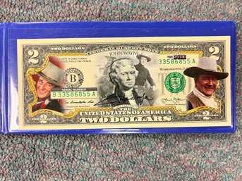 John Wayne Commemorative Bank Note