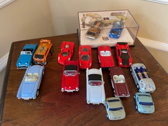 Collection Of Diecast Cars.