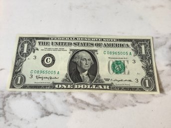 1963 FEDERAL RESERVE NOTE #83