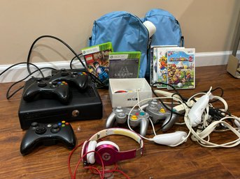 An X-Box, Wii And Accessories