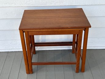 Nesting Wood Side Tables