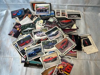 Large Lot Of Mixed Automotive Collectors Cards