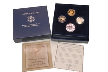 Westward Journey Nickel Series 2005 Coin And Medal Set United States Mint W/ COA In Original Package