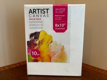 Pack Of 8x10 Art Canvases