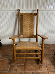 Antique Kennedy Wood Rocking Chair