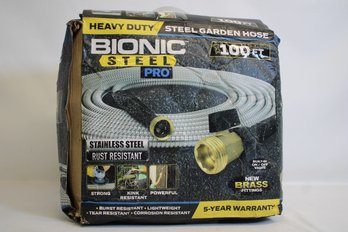 Heavy Duty Bionic Steel Pro 100' Garden Hose