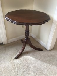 Scalloped Edged Side Table