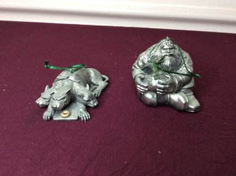 HARRY POTTER PEWTER ORNAMENTS #1