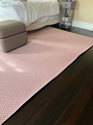 A Pink Wool Woven Carpet By Stark - Bound - Bed 2B