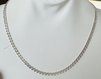 20' STERLING SILVER ANCHOR LINK CHAIN NECKLACE