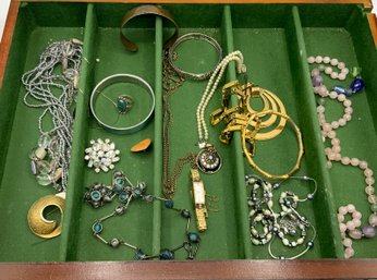 Box Of Costume Jewelry