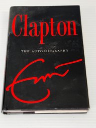 2007 Eric Clapton Autobiography 'Clapton'