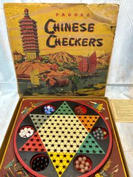 Early Ranger Steel Pagoda Chinese Checkers