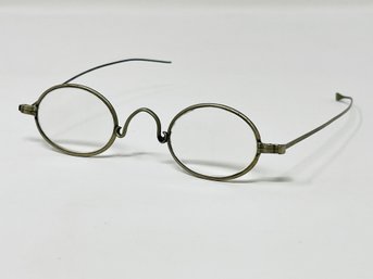 Antique Benjamin Franklin Wire Rimmed Glasses