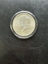 1964 Uncirculated Kennedy Ninety Percent Silver Half Dollar