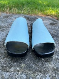 Gucci Blue Slides Size 6 B