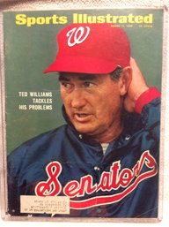 Sports Illustrated March 17, 1969 - Ted Williams Cover - K