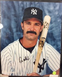 Don Mattingly New York Yankees Autographed Photo - K