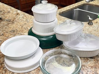 Corning Ware Baking Dishes And More