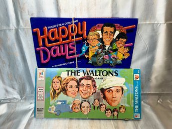 1970s Happy Days & The Waltons Board Games