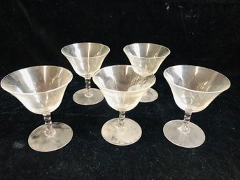 Set Of Vintage Desert Cups