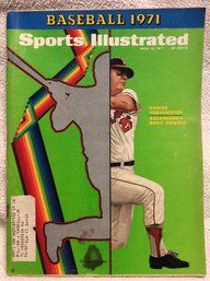 Sports Illustrated April 12, 1971 - Boog Powell Cover - K