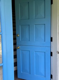 An Exterior Dutch Door - 6 Panel - Wood - X5 - Kitchen