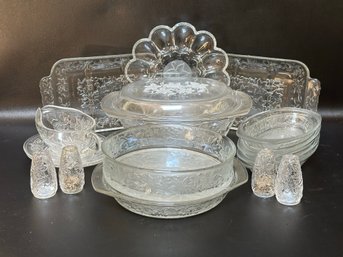 The Last Assortment Of Pressed Glass By Princess House