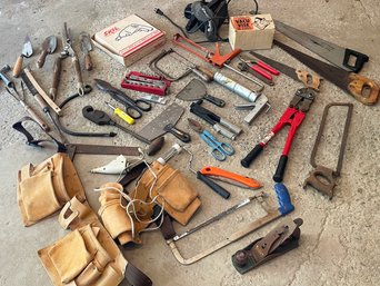 A Large Assortment Of Hand Tools And Accessories