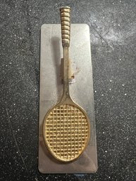 Two-tone Tennis Racket Money Clip