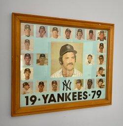 Vintage 1979 New York Yankees Poster
