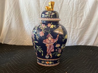 Large Porcelain Vase Made In Macau