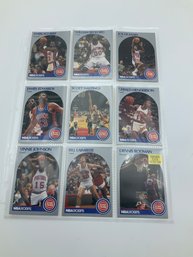 1990 NBA HOOPS Detroit Pistons