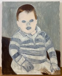 Original Acrylic On Canvas - Ghostly Toddler - Unsigned