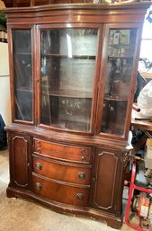Fine Wood Dining Room China Cabinet