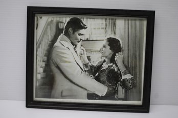 Vintage 8 X 10' Framed Still Picture From The Movie Gone With The Wind