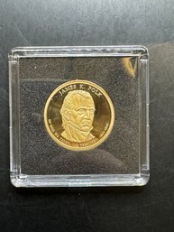 2009-S Proof James K. Polk $1 Coin