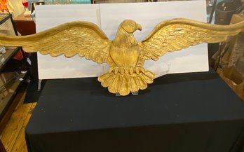 Large Carved And Painted Eagle