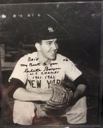 Clete Boyer New York Yankees Autographed Photo - K