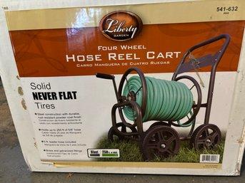 Libery Garden Hose Reel Cart - New In Box