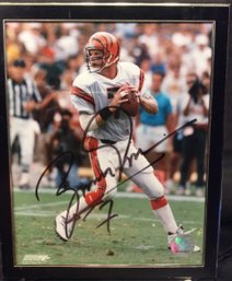 Boomer Esiason Cincinnati Bengals Autographed Photo - K