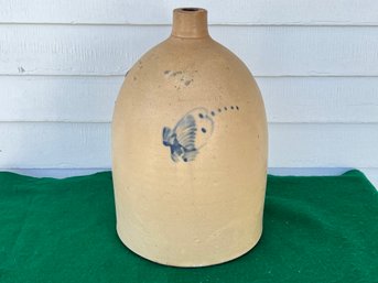 Antique S. B. Bosworth Hartford CT 4 Gallon Stoneware Crock
