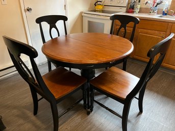 Kenton 5 PC Dining Set - 42 Inch Table With 15 Inch Butterfly Leaf