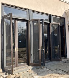 A Set Of 3  Mahogany Glass French Doors - Rear - Rear X5-X6-X7 (2/2)